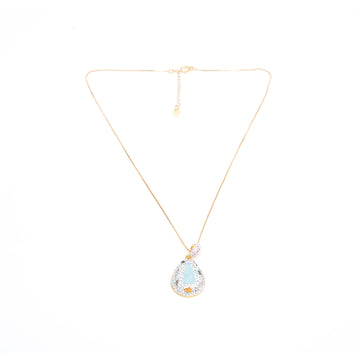 Blue necklace