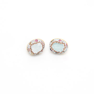 Blue earrings