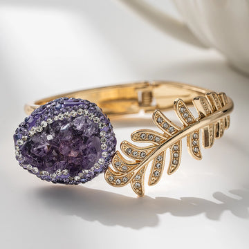 Purple bracelet