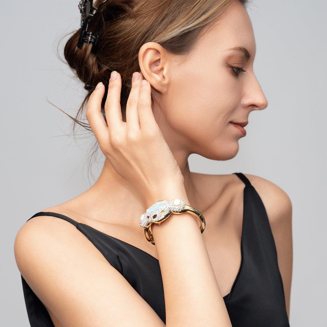 Blue bracelet
