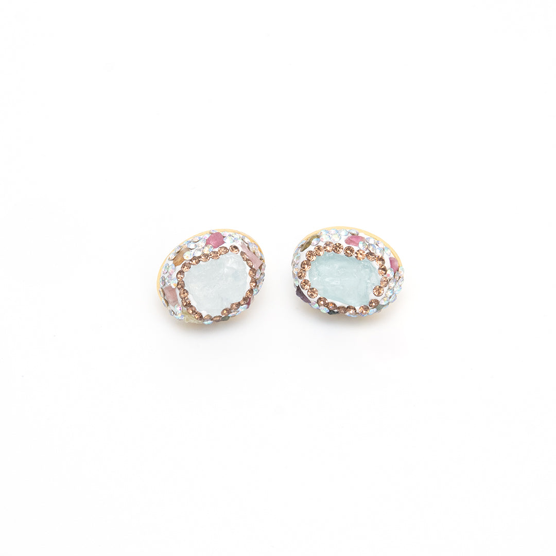Blue earrings