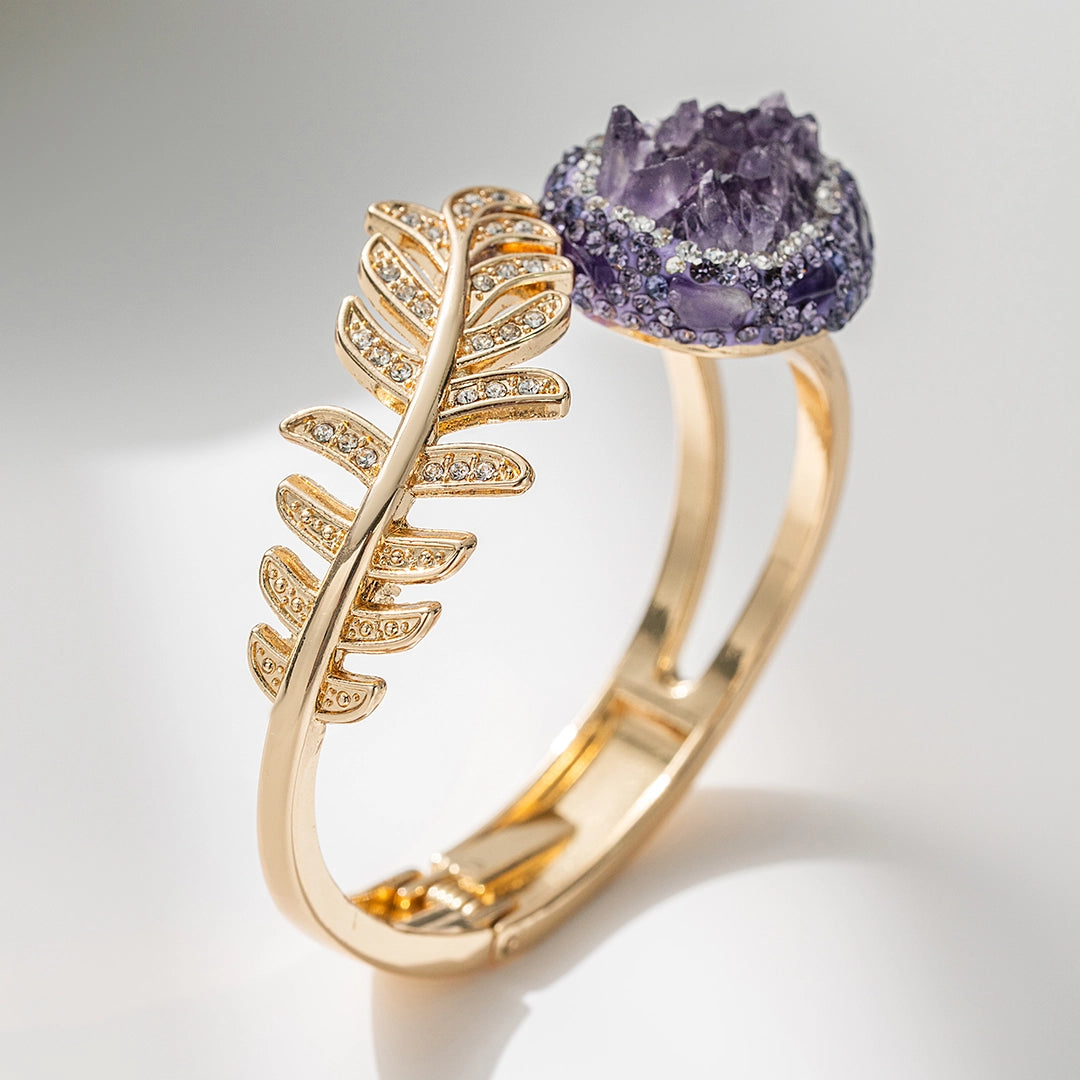 Purple bracelet